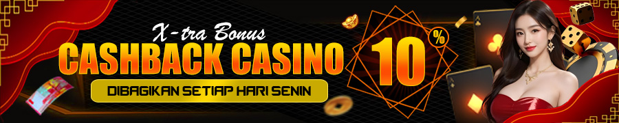 CASHBACK CASINO MINGGUAN  MOON4D DENGAN MIN DEPOSIT 10K